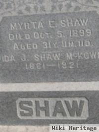 Myrta E. Shaw