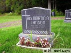 Rev Martin A. Janson