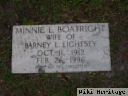 Minnie L. Boatright Lightsey