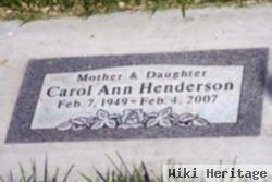 Carol Ann Roberts Henderson