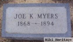 Joe K Myers