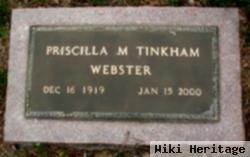 Priscilla Mary Tinkham Webster