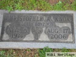 Christopher A Knox