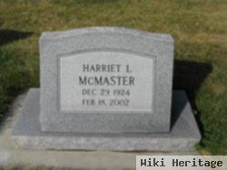 Harriet L. Mcmaster