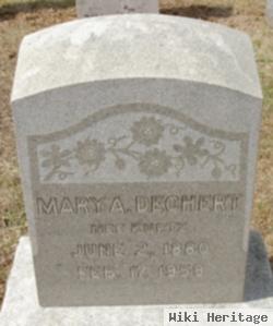 Mary A Kurtz Dechert