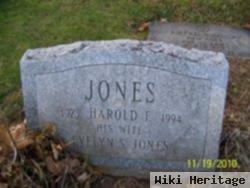 Harold F Jones