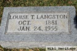 Louise T. Langston