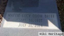 Mattie Lucy Odom Britt