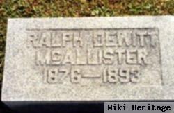 Ralph Dewitt Mcallister