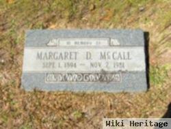 Margaret D Dunn Mccall