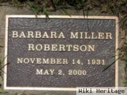 Barbara Miller Robertson