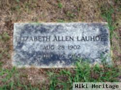 Elizabeth Allen Lauhoff