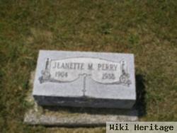 Jeanette M Perry