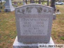 Mary Lehane Mckerring