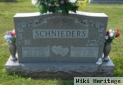 Charles Andrew Schnieders, Sr