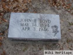 John E Boyd