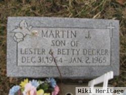 Martin Joseph Decker