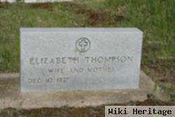 Elizabeth "betty" Thompson