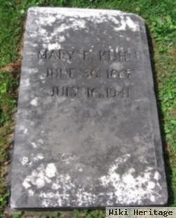 Mary E Heiser Kuhn