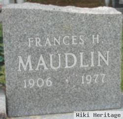 Frances Hazel Duling Maudlin