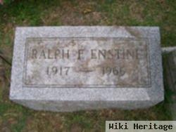 Ralph F Enstine