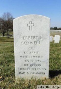 Hubert E Boxwell