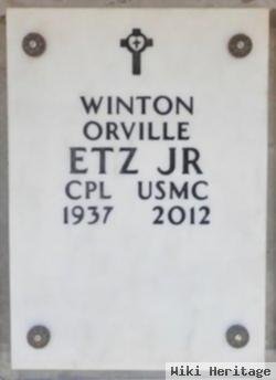 Winton Orville Etz, Jr