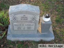 Willie E Lindsay