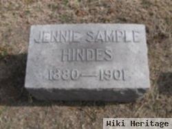 Jennie Pearl Sample Hindes