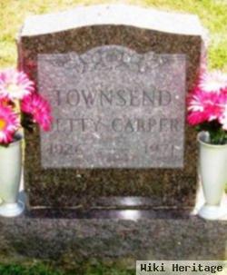 Elizabeth Sue "betty" Townsend Carper