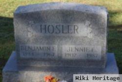 Jennie E Hosler