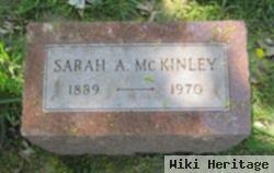 Sarah A. "sadie" Mckinley