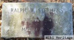 Ralph W Stephens