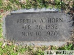 Bertha A Horn