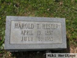 Harold T. Hester