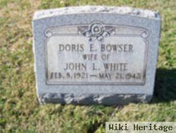 Doris Elizabeth Bowser White