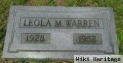 Leola Marie Poindexter Warren