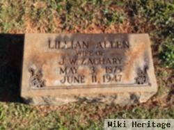 Lillian Allen Zachary