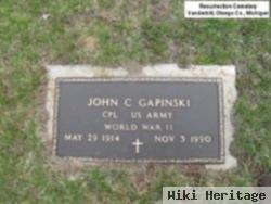 John C Gapinski