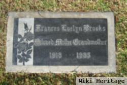 Frances Evelyn Huitt Brooks