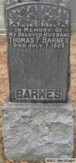 Thomas F Barnes