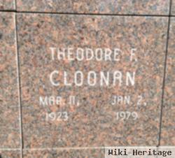 Theodore Frederick "ted" Cloonan