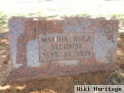 Martha Rhea Sechrist