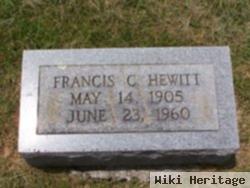 Francis C Hewitt