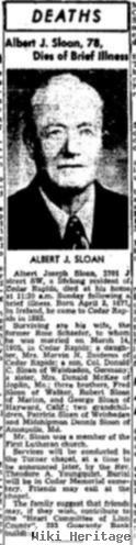 Albert Joseph Sloan