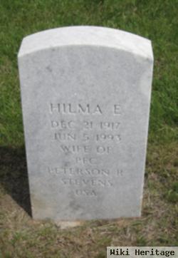 Hilma E Stevens