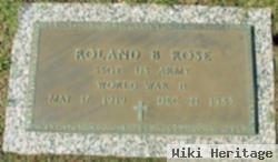 Roland B. Rose