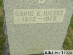 David E Dickey