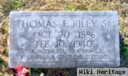 Thomas F Riley, Sr