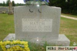 Granville Leroy Hatch